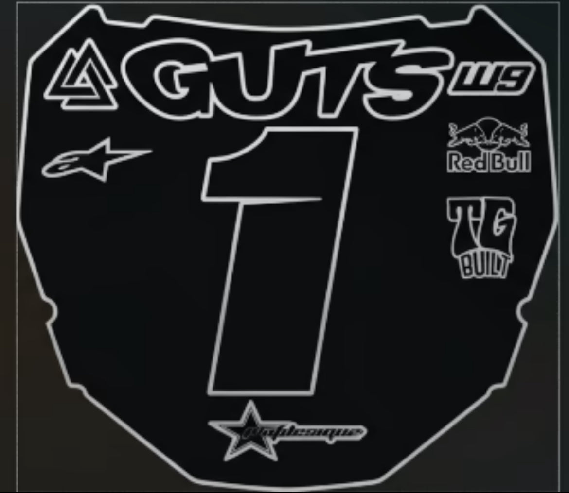 ODI Number Plate Graphic